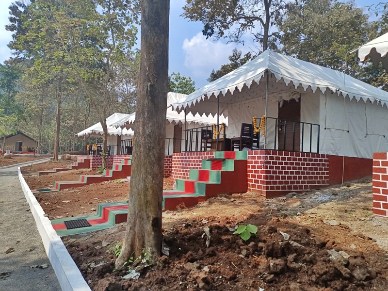 PALOMA HOLIDAY RESORTS SWISS COTTAGE TENTS